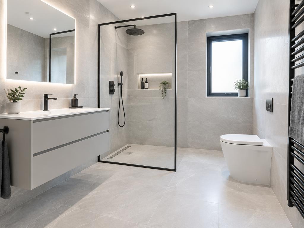 Rénovation de salle de bains à Laxou — après